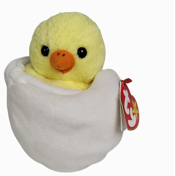 TY Beanie Baby Eggbert The Chick  1998 RETIRED - Picture 1 of 3